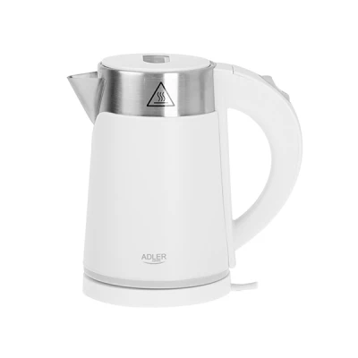 ADLER-CZAJNIK 0,6L BIAŁY 800W AD1372W