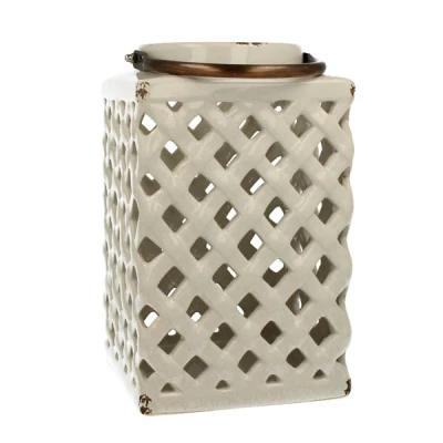DUO-LAMPION CERAMICZNY 26CM BIAŁY YSC074B-S7255C