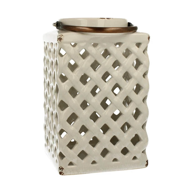 DUO-LAMPION CERAMICZNY 26CM BIAŁY YSC074B-S7255C