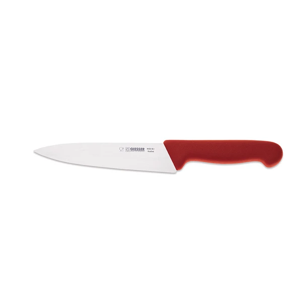 GIE-NÓŻ SZEFA KUCHNI  16CM *CZERWONY* 8456