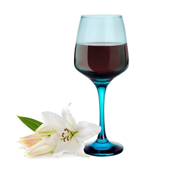 Kieliszki do wina GLA KPL. 6 300 ml turkus