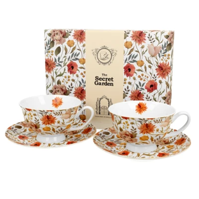 Filiżanki porcelanowe DUO Floral Exclusive Summer Flowers 0,25 l
