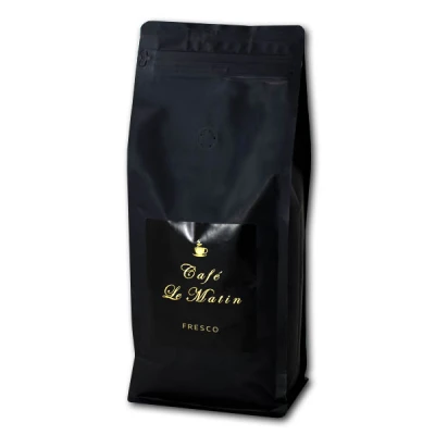 KAWA ZIARNISTA 1KG ŚWIEŻO PALONA CREMA ARABICA CAFFE LE MATIN FRESCO BRASIL