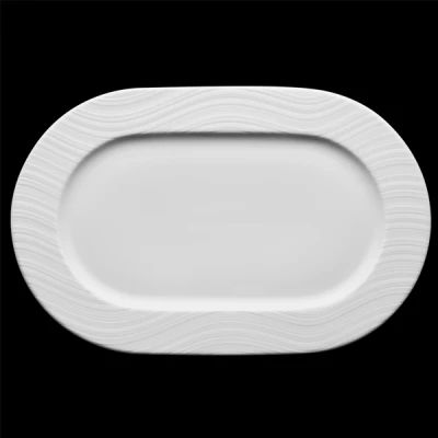 Półmisek porcelanowy Lubiana River 32 x 23,5 cm