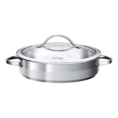 SSW-PATELNIA/RONDEL Z USZAMI 24CM *PULPO* Z/P 454824