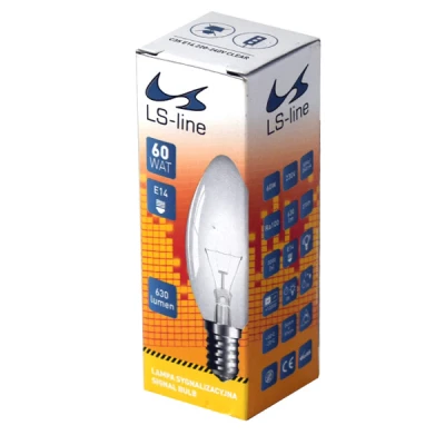 Żarówka specjalistyczna LS-LINE B35 60 W E14