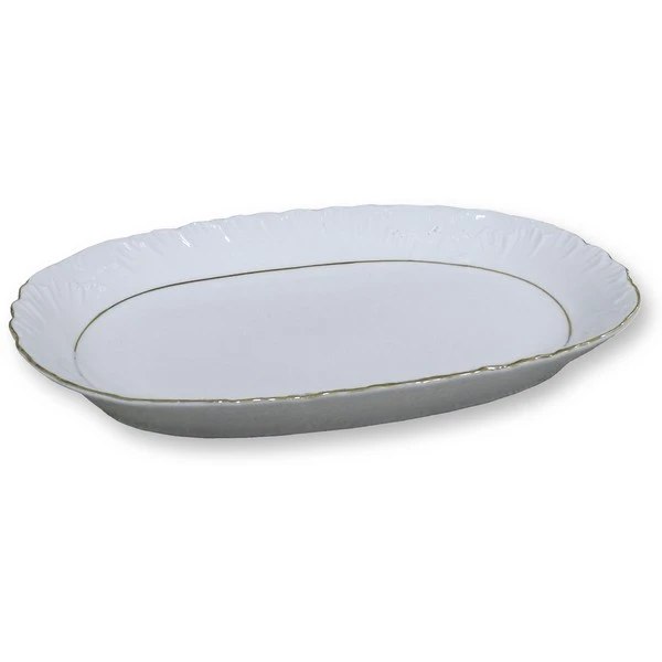 Półmisek porcelanowy Ćmielów Rococo 29,5 x 20,5 x 3,5 cm