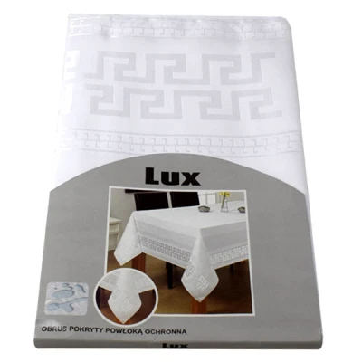 MESA-OBRUS LUX 140X280 BIAŁY 221