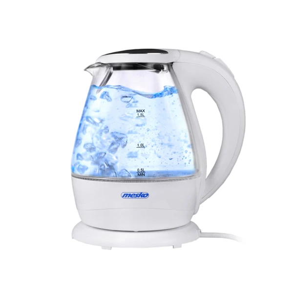 MESKO-CZAJNIK ELEKTRYCZNY SZKLANY 1,5L 2200W /1245/