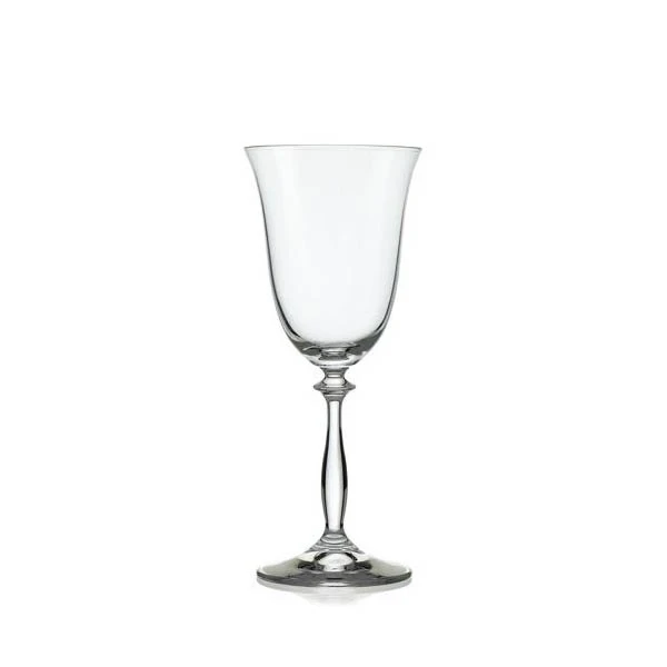 KIELISZKI DO WINA SZKLANE KOMPLET 6 SZTUK POJEMNOŚĆ 350 ML ELEGANCKIE