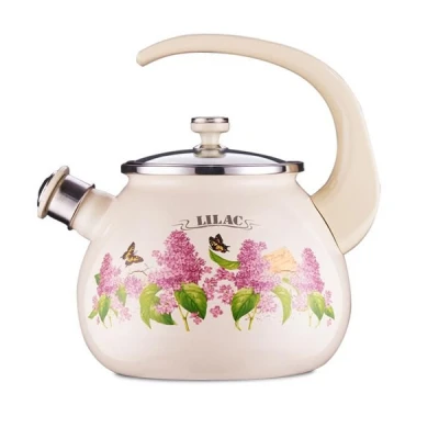 OFNE-CZAJNIK PYZA ZDOBIONY 2,5L *KREM LILAK* 740844