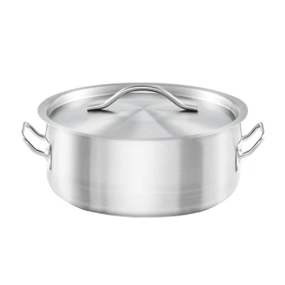 Garnek stalowy Stalgast Basic 20 cm 2,2 l