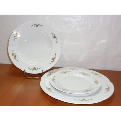 ĆMIELÓW  KPL. 18EL.TALERZY *BOLERO* MIX