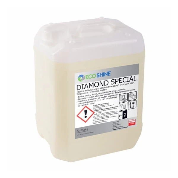 Płyn nabłyszczający do zmywarek ECO SHINE DIAMOND SPECIAL 5 l