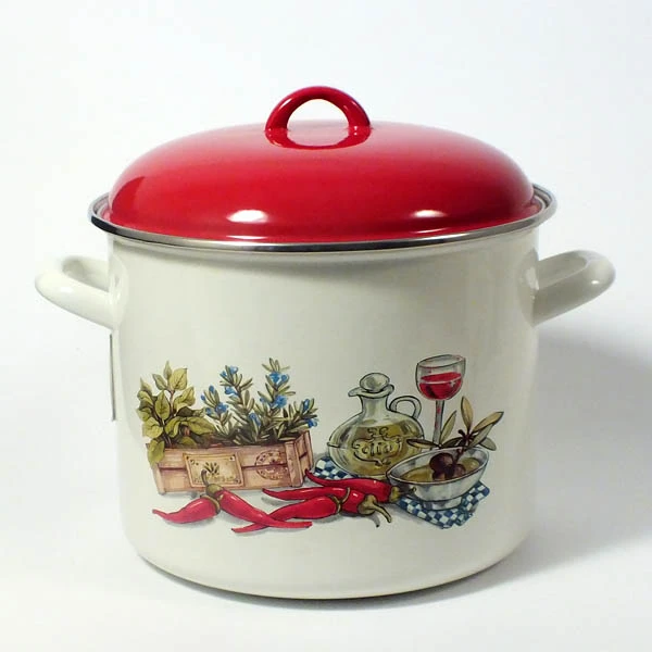 TG-GARNEK EMAL.*WYSOKI BELLY* 28 Z/P *PAPRYKA 1411*