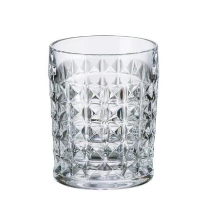 Szklanki do whisky Bohemia Crystal Diamond 230 ml