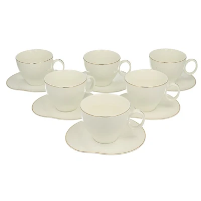 DUO-KPL. FILIŻANEK 6+6 *MILOS* 220ML.