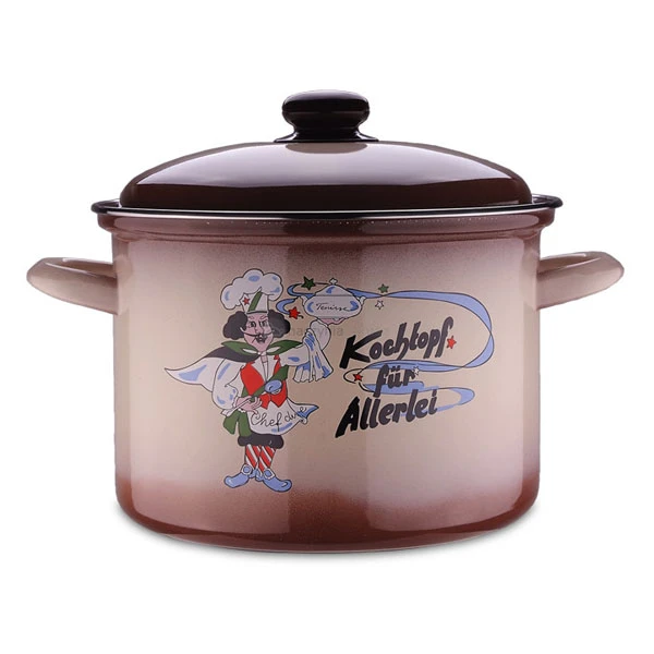 OFNE-GARNEK EMAL. 24CM Z/P *COOK* 741414