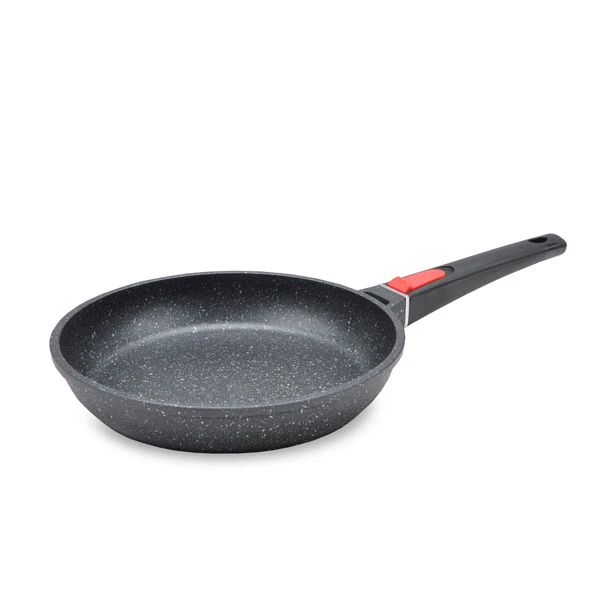 SPL-4928 PATELNIA ZE ZDEJMOWANĄ RĄCZKĄ *GRANIT* 28CM