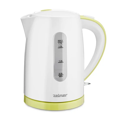 ZELMER-CZAJNIK ELEKTRYCZNY 1,7L *LIME/BIAŁY-LIMONKA* ZCK7616L