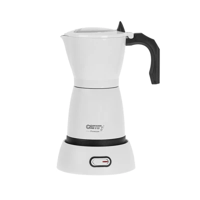 KAWIARKA ELEKTRYCZNA WŁOSKA ZAPARZACZ DO KAWY BIAŁY 300ML