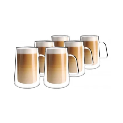 KULIG-KPL. 6 SZKLANEK DWUŚCIENNYCH 300ML DIVA 7541