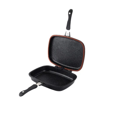 Patelnia grillowa Kamille 32 x 24 cm marmurowa