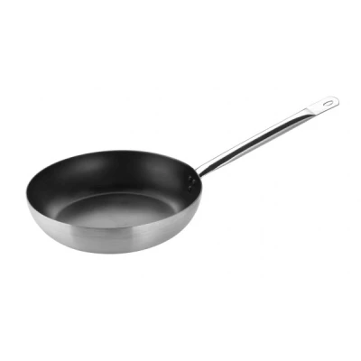 PIN-PATELNIA ALUMINIOWA GŁĘBOKA 32CM *PINTINOX* POWŁOKA NIEPRZYWIERALNA 3509C532