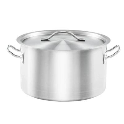 Garnek średni stalowy Stalgast Basic 24 cm
