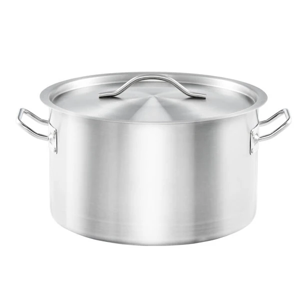 Garnek średni stalowy Stalgast Basic 24 cm