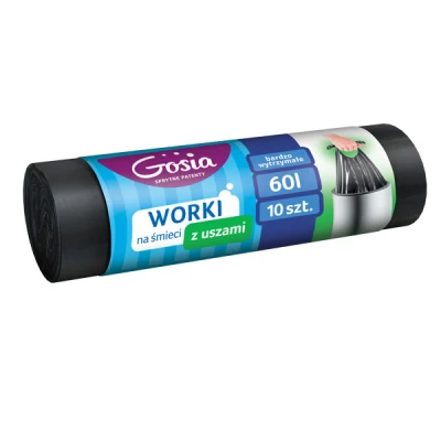 Worki na śmieci Gosia LDPE 60 l