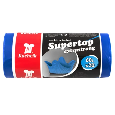 Worki na śmieci Kuchcik Supertop ExtraStrong 60 l