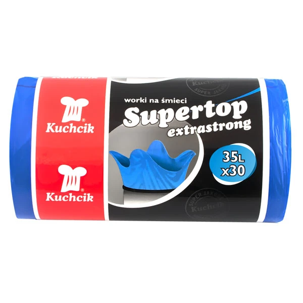 Worki na śmieci Kuchcik Supertop Extra Strong 35 l