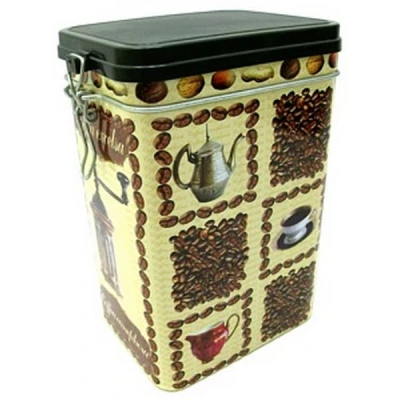 Puszka metalowa Artbox hermetyczna duża płaska 291