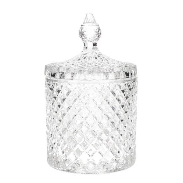 Cukiernica szklana fi 10,5 × h 16,5 cm 600 ml