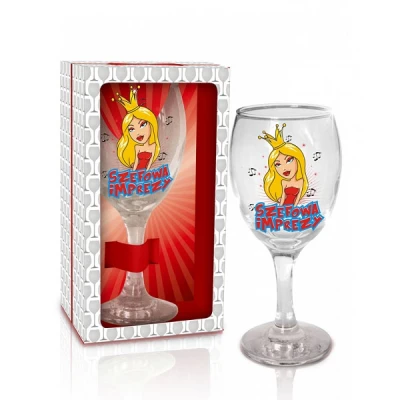 Kieliszek do wina Dajar Szefowa imprezy 220 ml