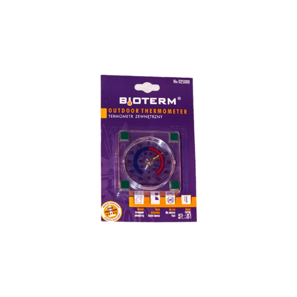 Termometr Bioterm 025000 7,5 x 7,5 x 1,6 cm