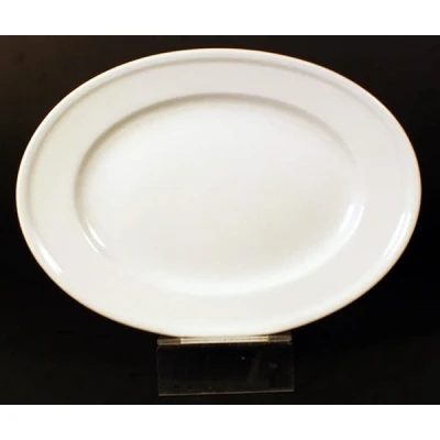 BISTRO-PÓŁMISEK OWAL 24CM GŁADKI