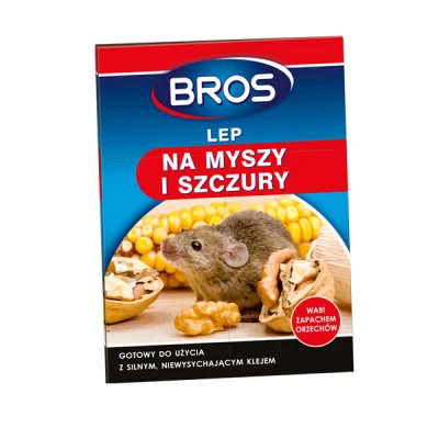 Lep na myszy i szczury BROS 25 cm x 12 cm