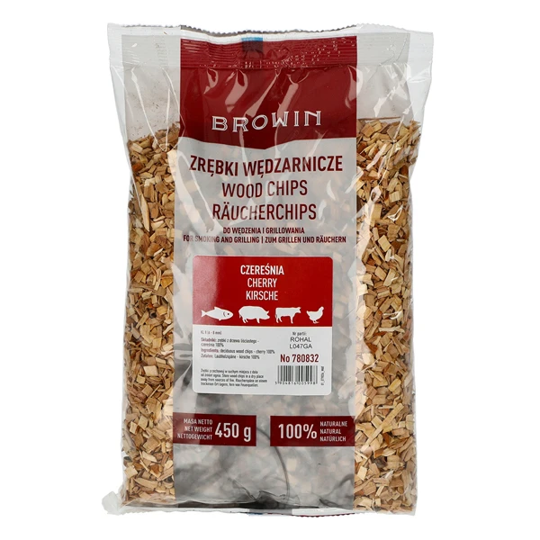Zrębki wędzarnicze Browin czereśnia 450 g
